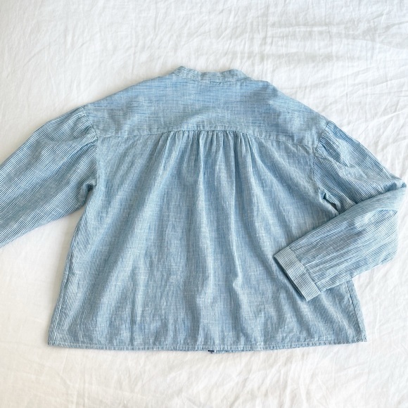 Pilcro Peasant Boho Button Down Top - Picture 12 of 13